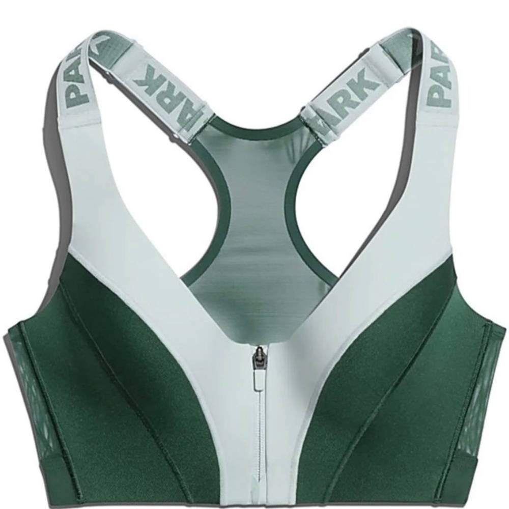 Adidas Ivy Park Support Zip Bra Green, XL